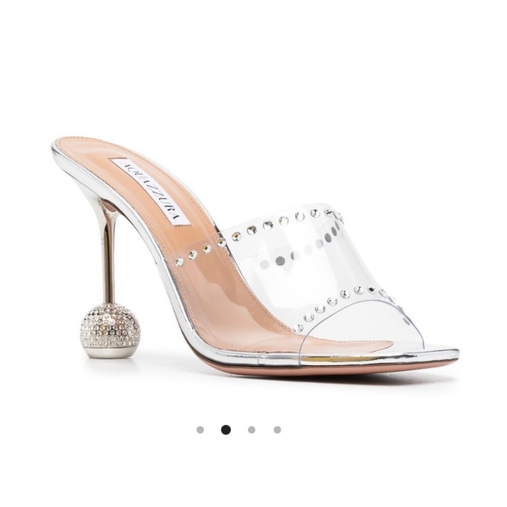 💔SOLD💔BRAND NEW Aquazzura 95mm Secrets Mule